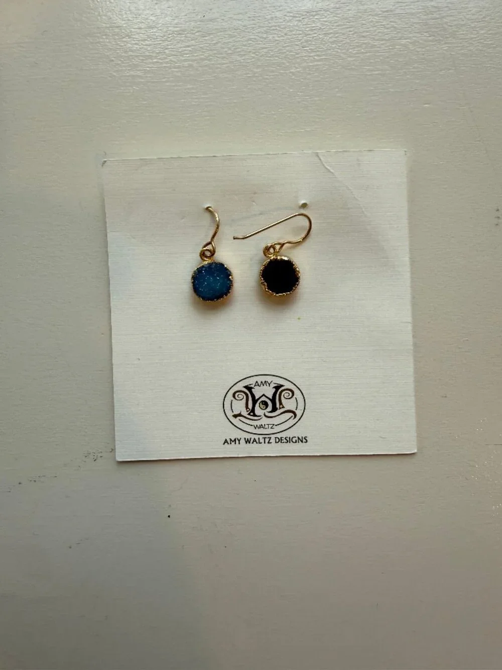 N/A blue druzy